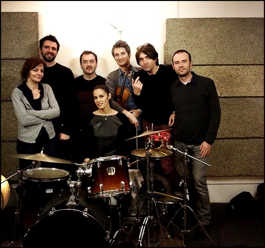 Elisa Tovati – Répétition avec ses musiciens